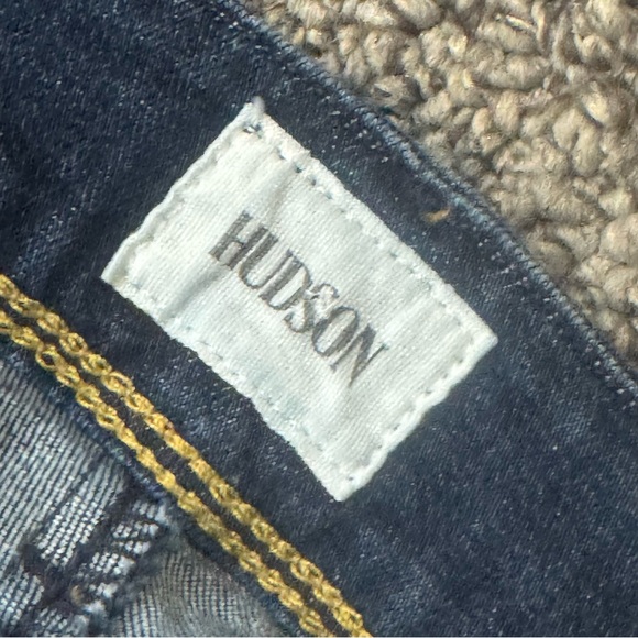 Hudson Jeans Dark Blue “Collin Flap Skinny Jeans” Color Vera - Picture 7 of 10